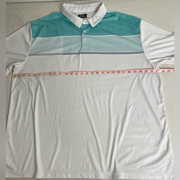 Ben Hogan Performance Mens Polo Shirt  Multicolor Stripes Size 3XL - Picture 3 of 6